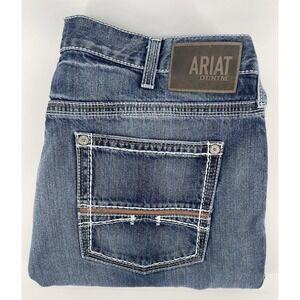 Ariat Jeans Mens 42x34  Blue M4 Bootcut Western Cowboy Denim Pants Work Relaxed